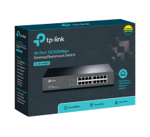 TP-Link TL-SF1016DS / 16-портовый коммутатор (настольный/ монтируемый в стойку)