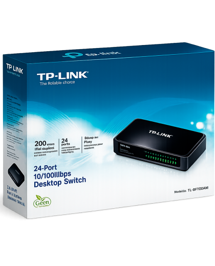 TP-Link TL-SF1024M / 24-портовый настольный коммутатор