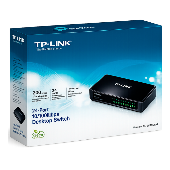 TP-Link TL-SF1024M / 24-портовый настольный коммутатор