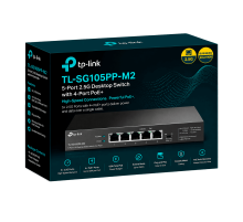 TP-Link TL-SG105-M2 / 5-портовый настольный коммутатор 2,5G