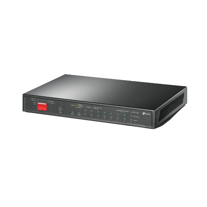 TP-Link TL-SG1210MP / Настольный гигабитный коммутатор на 10 портов с поддержкой PoE+ на 8 портов.