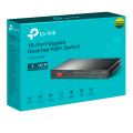 TP-Link TL-SG1210MP / Настольный гигабитный коммутатор на 10 портов с поддержкой PoE+ на 8 портов.