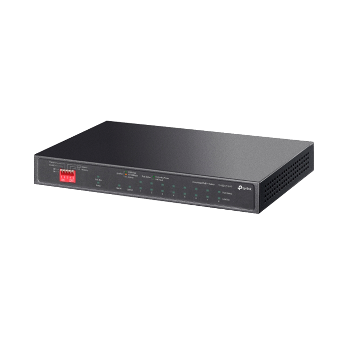 TP-Link TL-SG1210PP / Настольный гигабитный коммутатор на 10 портов с 6 портами PoE+ и 2 портами PoE++
