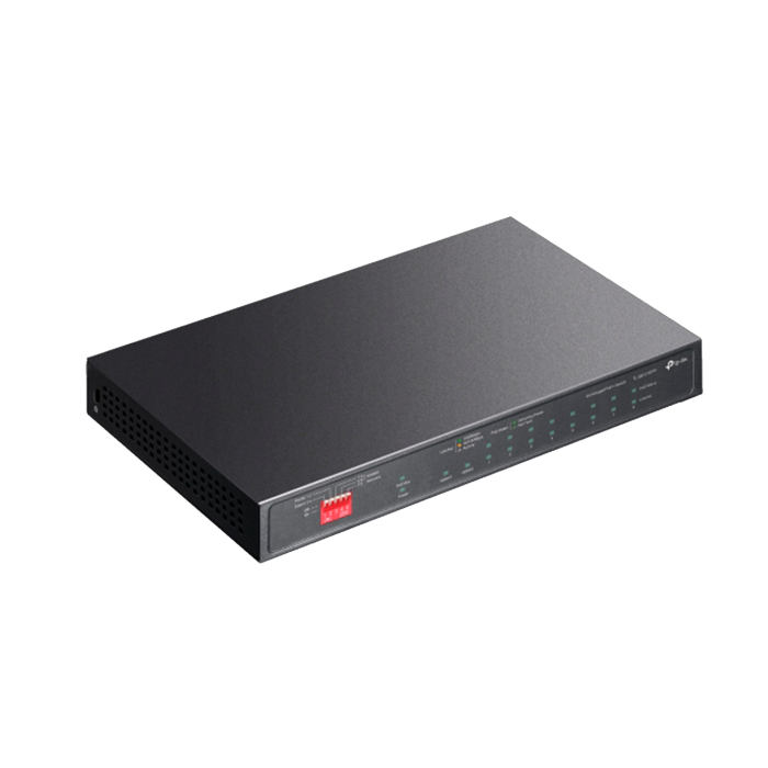 TP-Link TL-SG1210PP / Настольный гигабитный коммутатор на 10 портов с 6 портами PoE+ и 2 портами PoE++