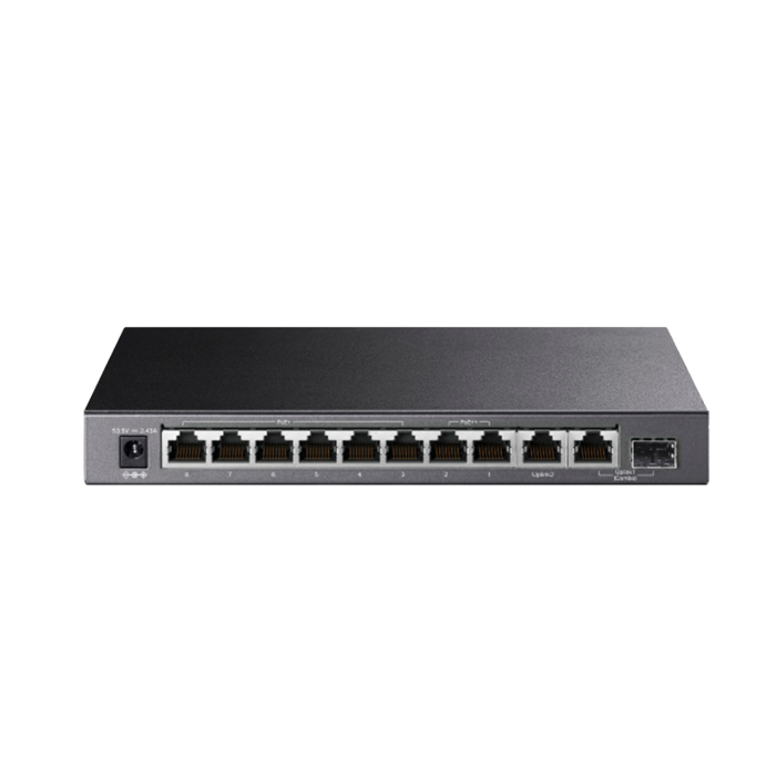 TP-Link TL-SG1210PP / Настольный гигабитный коммутатор на 10 портов с 6 портами PoE+ и 2 портами PoE++