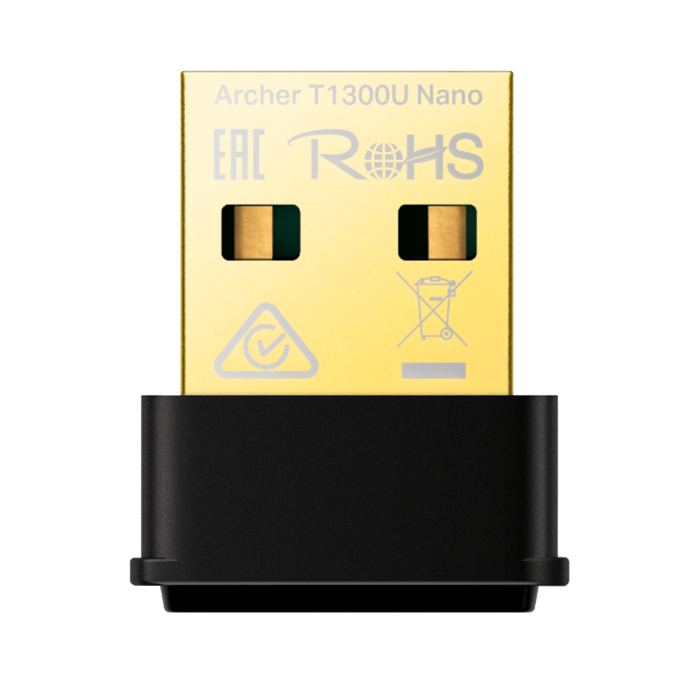 TP-Link Archer T1300U / AC1300 Двухдиапазонный беспроводной USB-адаптер Wi-Fi