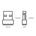 TP-Link Archer T600U Nano / AC600 Двухдиапазонный беспроводной nano USB-адаптер Wi-Fi