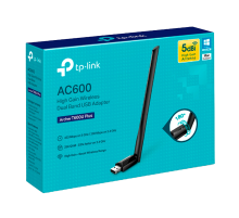TP-Link Archer T600U Plus / AC600 Беспроводной двухдиапазонный USB-адаптер Wi-Fi высокого усиления