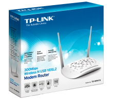 TP-Link TD-W9970 / N300 Беспроводной маршрутизатор со встроенным VDSL/ADSL-модемом и USB-портом