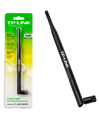 TP-Link TL-ANT2409CL / 2,4 ГГц 9 дБи Всенаправленная антенна для помещений