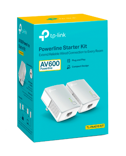 TP-Link TL-PA4010 KIT / AV600 Комплект Powerline адаптеров