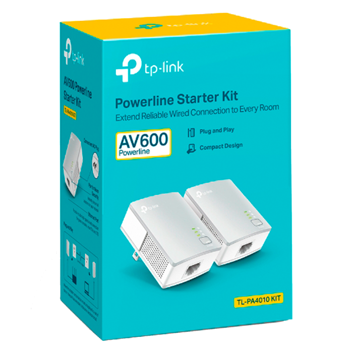 TP-Link TL-PA4010 KIT / AV600 Комплект Powerline адаптеров
