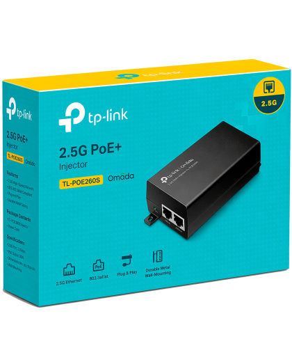 TP-Link Omada PoE260S / Инжектор PoE+ 2,5G