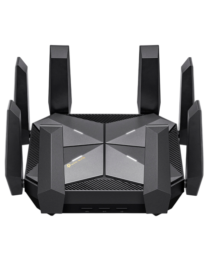 TP-Link Archer AXE300 / AXE16000 Четырехдиапазонный 16-потоковый маршрутизатор Wi-Fi 6E с двумя портами 10G