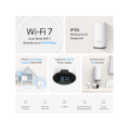 TP-Link Deco BE25-Outdoor (1-pack) / BE5000 Outdoor / Indoor Mesh WiFi 7 Router
