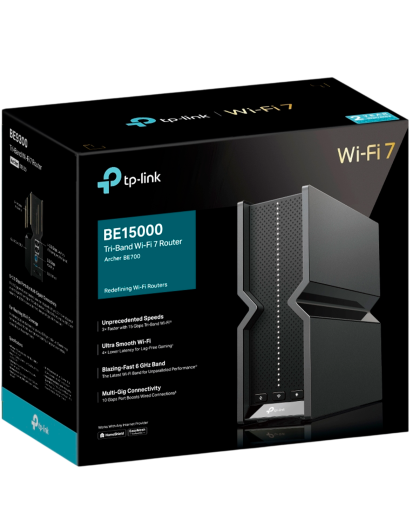 TP-Link Archer BE700 / BE15000 Трёхдиапазонный Wi-Fi 7 роутер