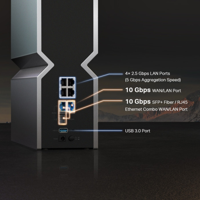 TP-Link Archer BE800 / BE19000 Трехдиапазонный маршрутизатор Wi-Fi 7
