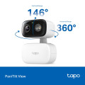 TP-Link Tapo C206 / Умная внтренняя/наружная поворотно-наклонная камера