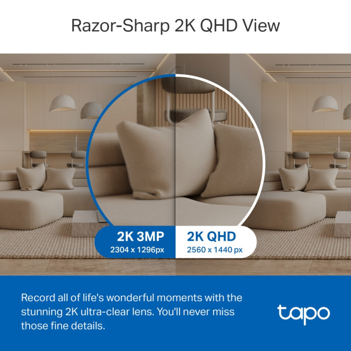 TP-Link Tapo C220 / Умная поворотно-наклонная камера с ИИ