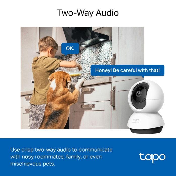 TP-Link Tapo C220 / Умная поворотно-наклонная камера с ИИ