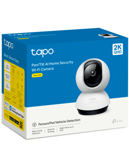 TP-Link Tapo C220 / Умная поворотно-наклонная камера с ИИ