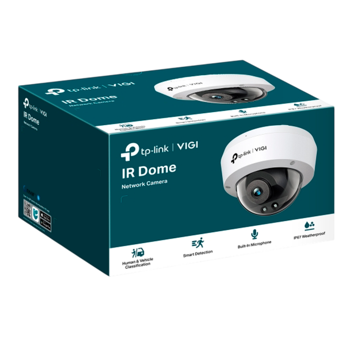 TP-Link VIGI C220I (4мм) / 2 МП Купольная сетевая камера с ИК-подсветкой