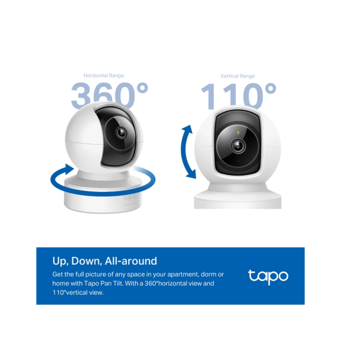 TP-Link Tapo C222 / Умная поворотно-наклонная камера с ИИ