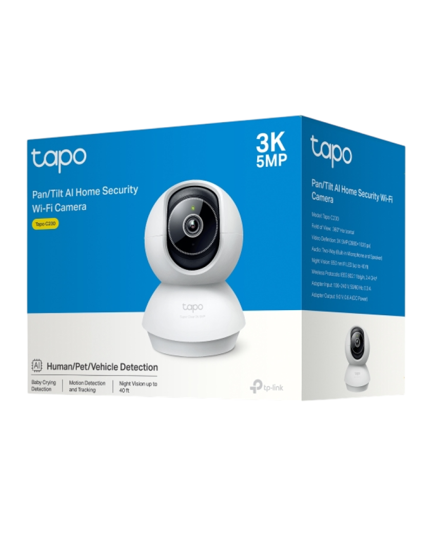 TP-Link VIGI C230 (2.8мм) / 3MP Full-Color Купольная IP-камера