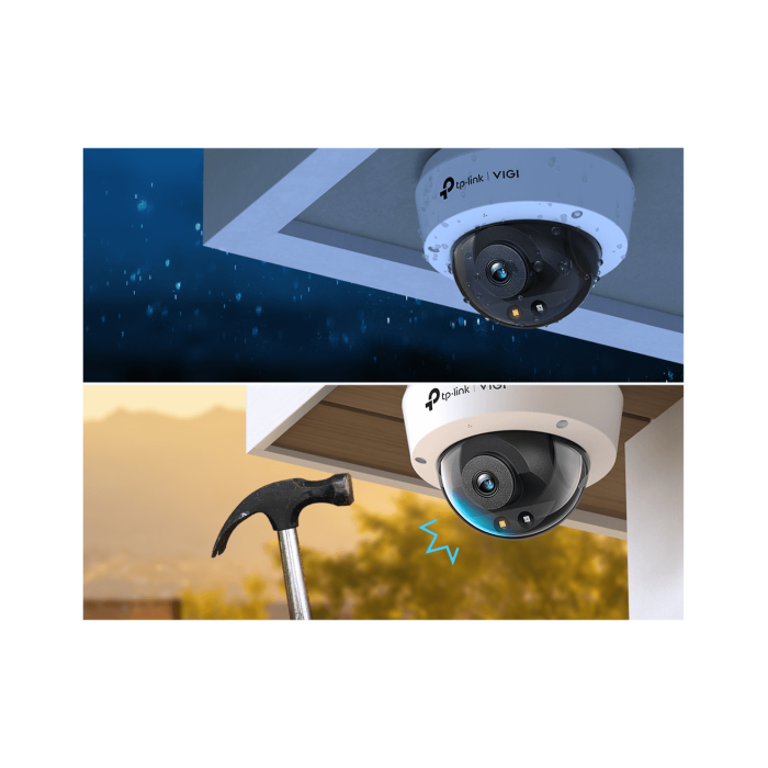 TP-Link VIGI C240 (2.8мм) / 4MP Сетевая полноцветная купольная камера