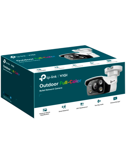 TP-Link VIGI C340 (2.8мм) / 4MP Full-Color Уличная цилиндрическая IP-камера