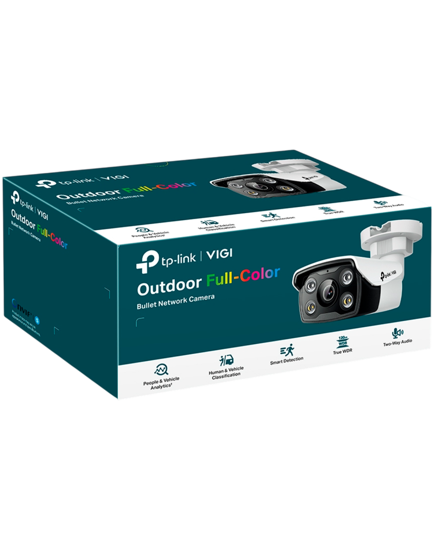 TP-Link VIGI C350 (2.8мм) / 5MP Full-Color Уличная цилиндрическая IP-камера
