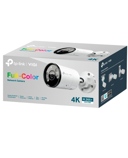 TP-Link VIGI InSight C385 (2.8мм) / 8MP Full-Color Уличная цилиндрическая IP-камера
