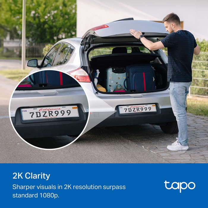 TP-Link Tapo C410 / Умная внутренняя/наружная камера с аккумулятором