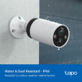 TP-Link Tapo C420 / Умная внутренняя/наружная камера с аккумулятром и поддержкой ИИ