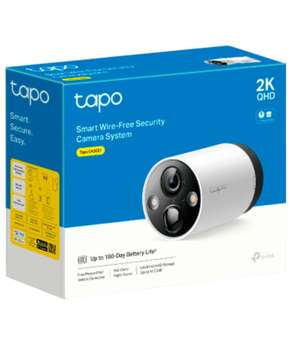 TP-Link Tapo C420S1 / Умная система видеонаблюдения с 1 камерой с аккумулятром и поддержкой ИИ