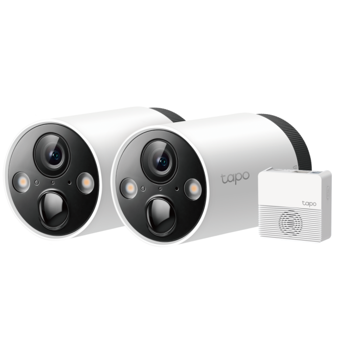 TP-Link Tapo C420S2 / Умная система видеонаблюдения с 2 камерами с аккумулятром и поддержкой ИИ