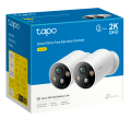 TP-Link Tapo C425 (2-pack) / Умная внутренняя/наружная камера с аккумулятором и поддержкой ИИ