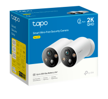 TP-Link Tapo C425 (2-pack) / Умная внутренняя/наружная камера с аккумулятором и поддержкой ИИ