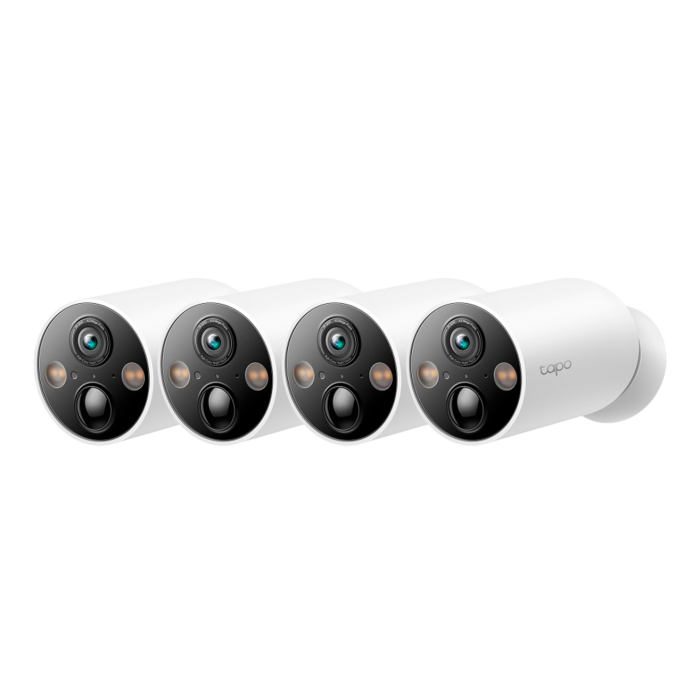 TP-Link Tapo C425 (4-pack) / Умная внутренняя/наружная камера с аккумулятором и поддержкой ИИ