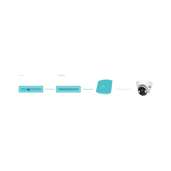 TP-Link VIGI C440-W (4мм) / 4MP Full-Color Турельная IP-камера с Wi-Fi