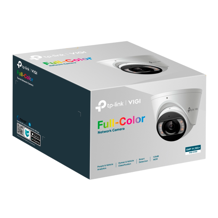 TP-Link VIGI C455 (2.8мм) / 5MP Full-Color Турельная IP-камера