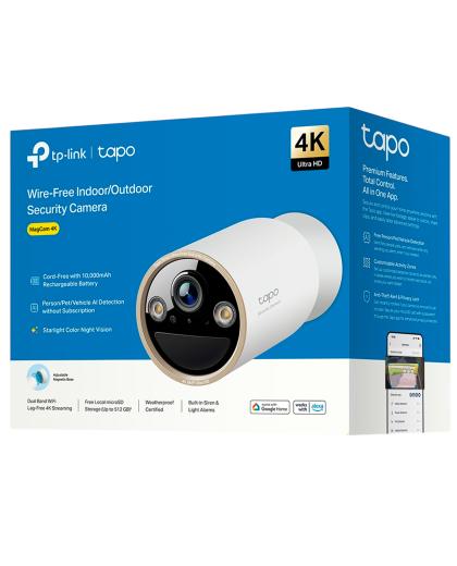 TP-Link Tapo C460 / Умная наружная камера с аккумулятром и поддержкой ИИ