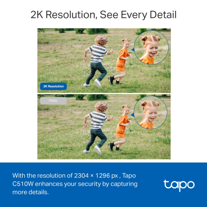 TP-Link Tapo C510W / Умная наружная поворотно-наклонная камера