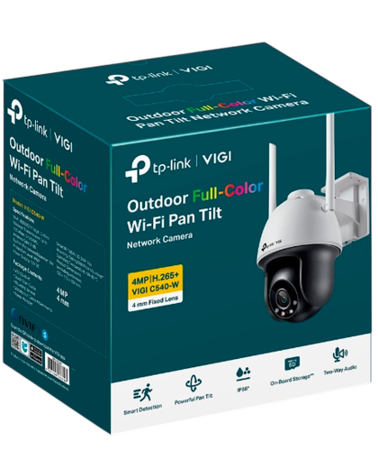 TP-Link VIGI C540-W (4мм) / 4MP Full-Color Уличная поворотно-наклонная IP-камера с Wi-Fi