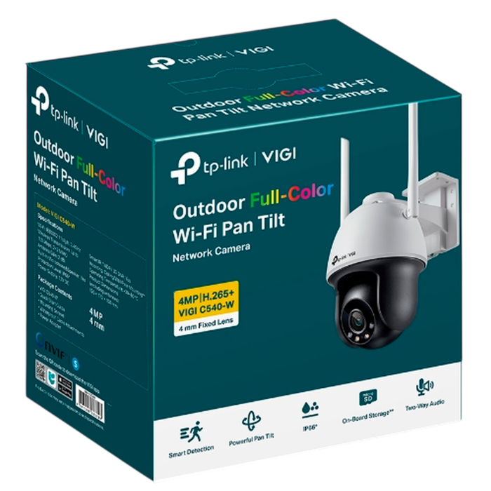 TP-Link VIGI C540-W (4мм) / 4MP Full-Color Уличная поворотно-наклонная IP-камера с Wi-Fi