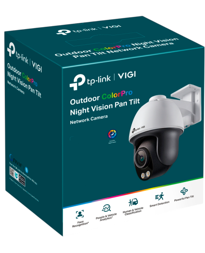 TP-Link VIGI C540S (4мм) / 4MP ColorPro Уличная поворотно-наклонная IP-камера