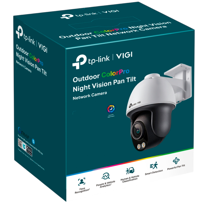 TP-Link VIGI C540S (4мм) / 4MP ColorPro Уличная поворотно-наклонная IP-камера