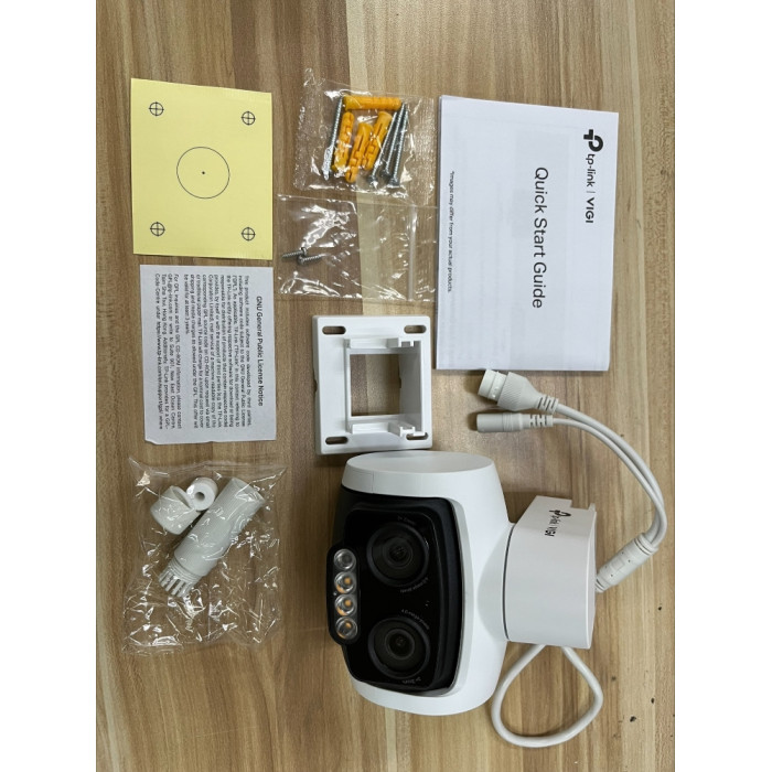 TP-Link VIGI C540V / 4MP Full-Color Уличная поворотно-наклонная варифокальная IP-камера с двумя объективами