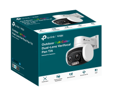 TP-Link VIGI C540V / 4MP Full-Color Уличная поворотно-наклонная варифокальная IP-камера с двумя объективами
