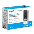TP-Link Tapo D230S1 / Умный дверной звонок с камерой 2K 5MP, аккумулятором и центром управления